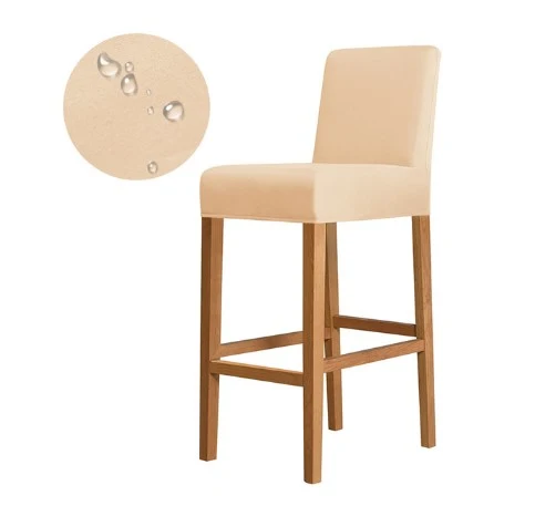 Housse de Tabouret Beige