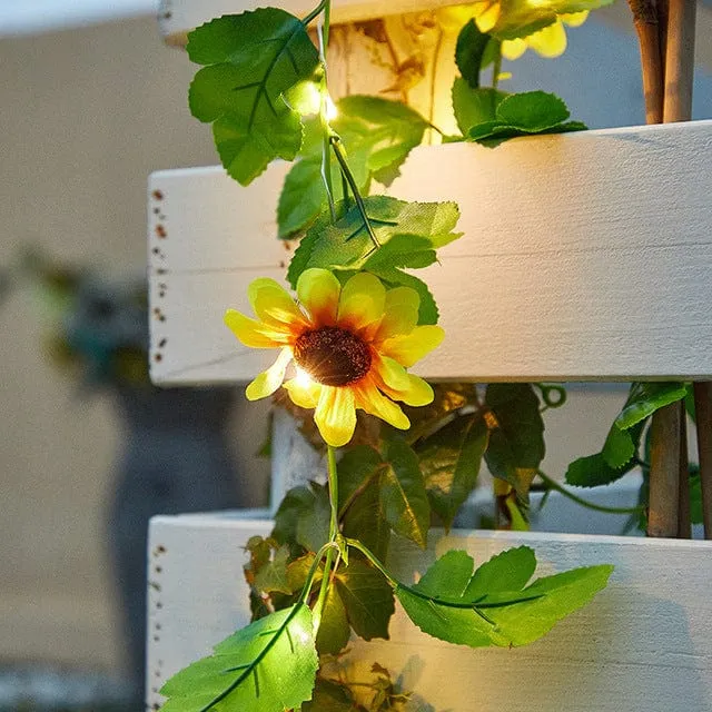 Guirlande Lumineuse Solaire Tournesol