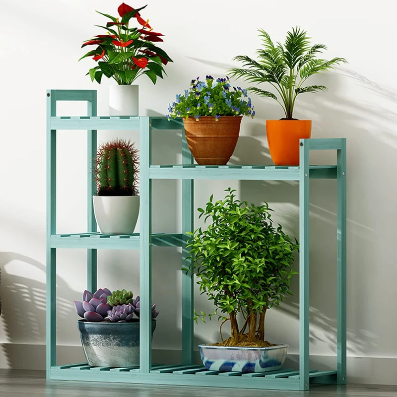 Porte Plante Coloré Turquoise "Berria"