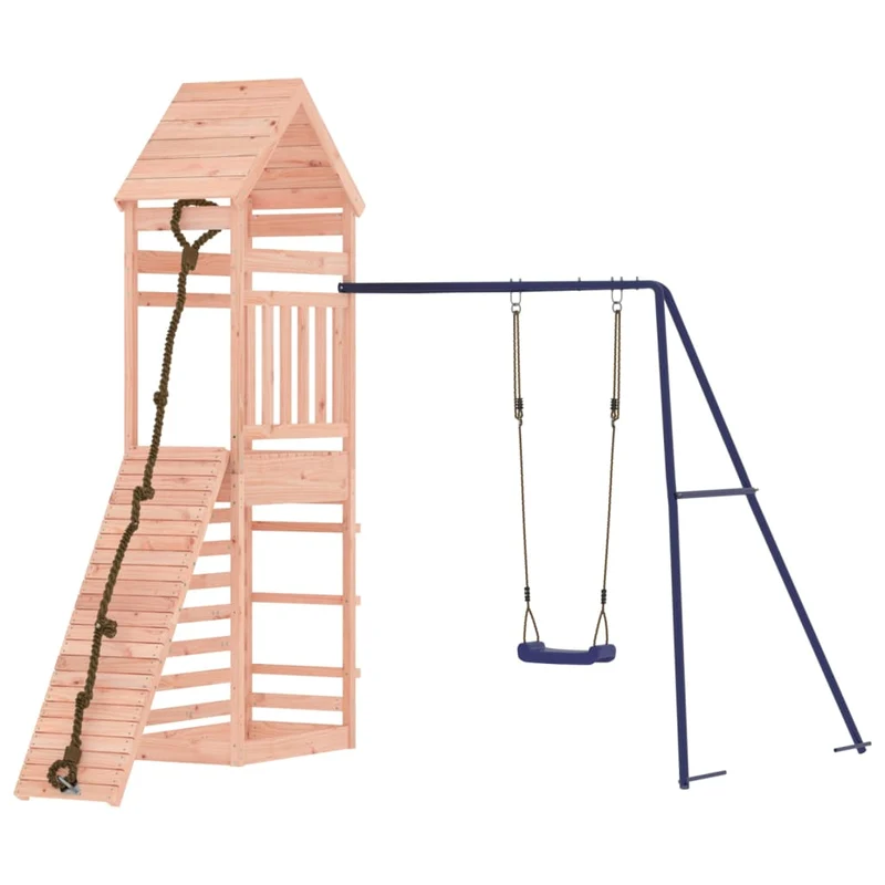 Aire de jeux d'extérieur 245 x 257 x 264 cm bois massif de douglas 02_0004867