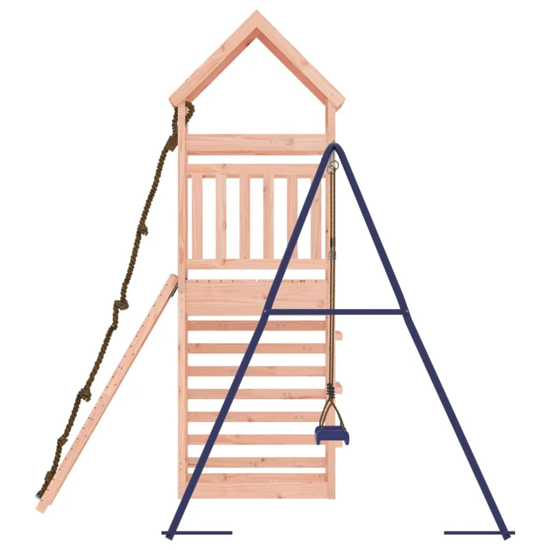 Aire de jeux d'extérieur 245 x 257 x 264 cm bois massif de douglas 02_0004867