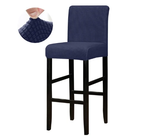 Housse de Tabouret Bleu Marine