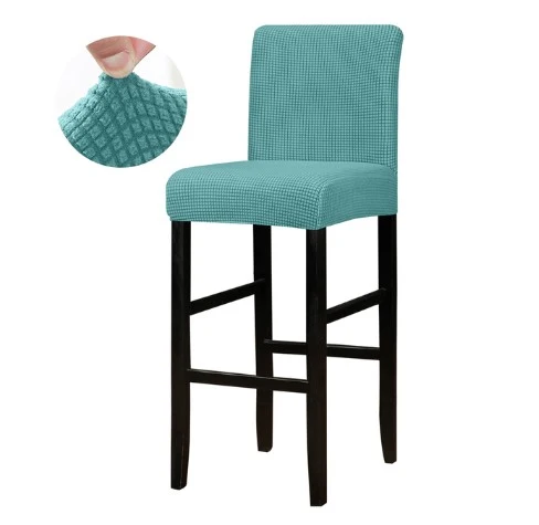 Housse de Tabouret Bleu