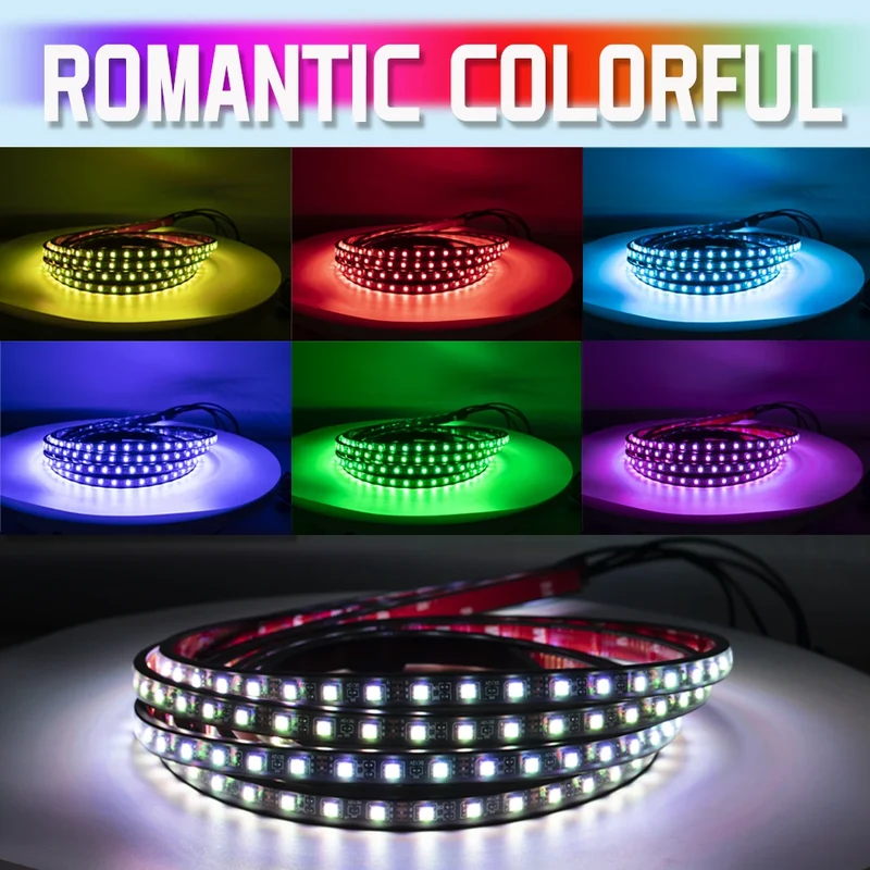 Éclairage d'Ambiance LED Néon RGB Sous Châssis Voiture