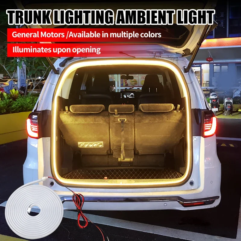 Bande LED Ambiance Coffre Voiture 4 m Étanche