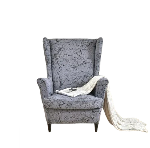 Housse fauteuil Imprimée Grise