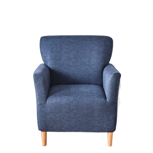 Housse fauteuil Scandinave Bleu Foncé