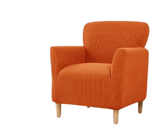 Housse fauteuil Scandinave Orange