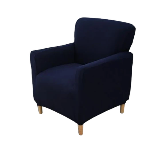Housse fauteuil Scandinave Bleu Nuit
