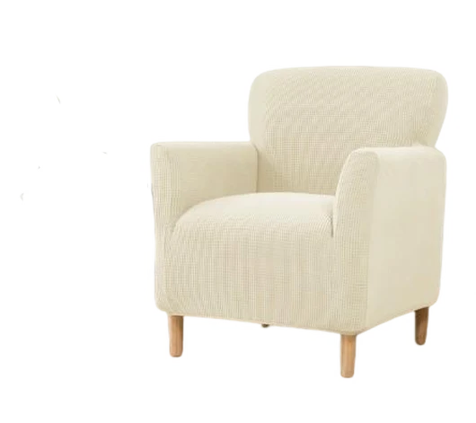 Housse fauteuil Scandinave Beige