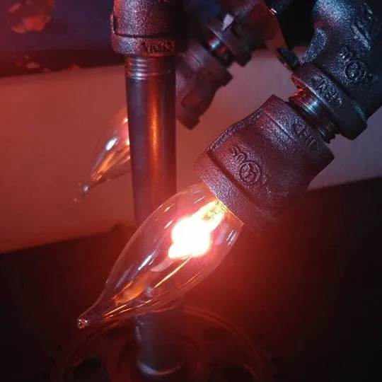 Lampe-fusée Steampunk