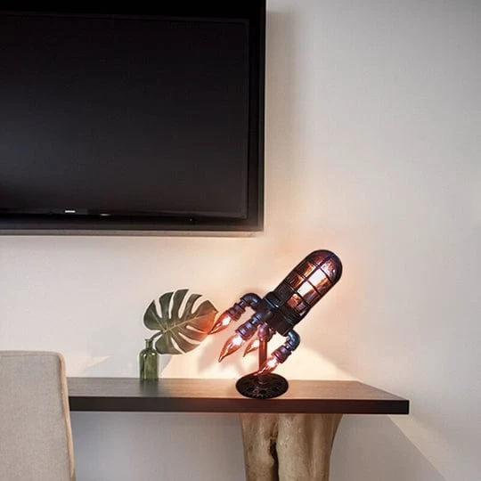 Lampe-fusée Steampunk