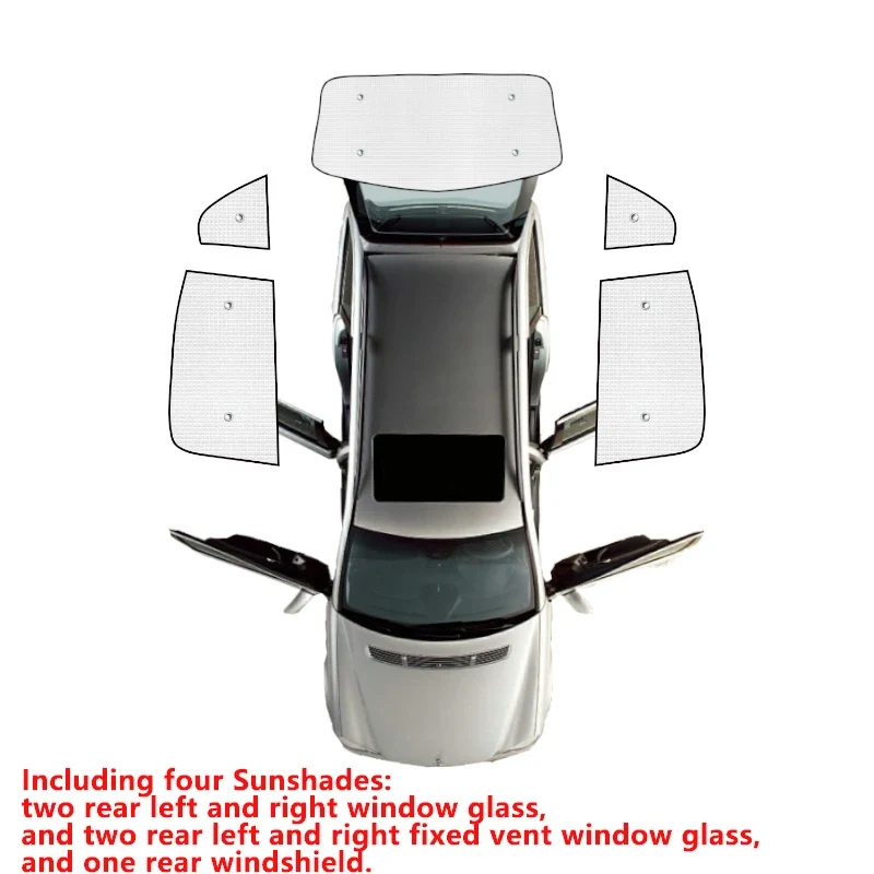 Pare-Soleil Anti-UV Nissan X-Trail T32 Rogue 2014-2020