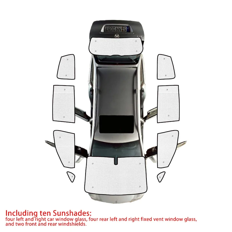 Pare-Soleil Volkswagen Sharan MK2 7N 2011-2022