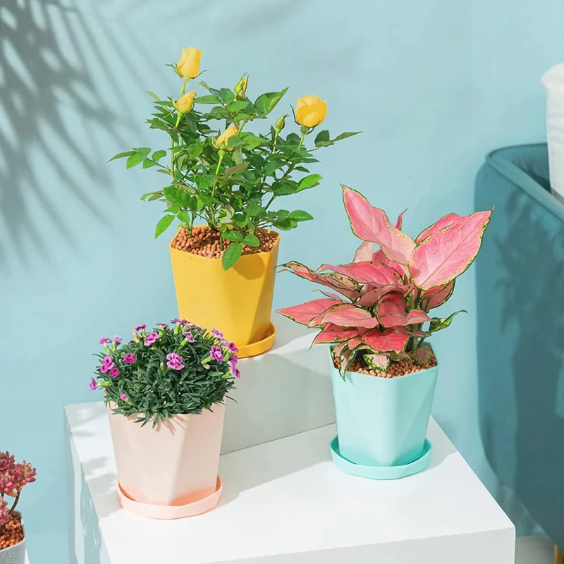 Pot de Fleur Moderne (Lot de 2)