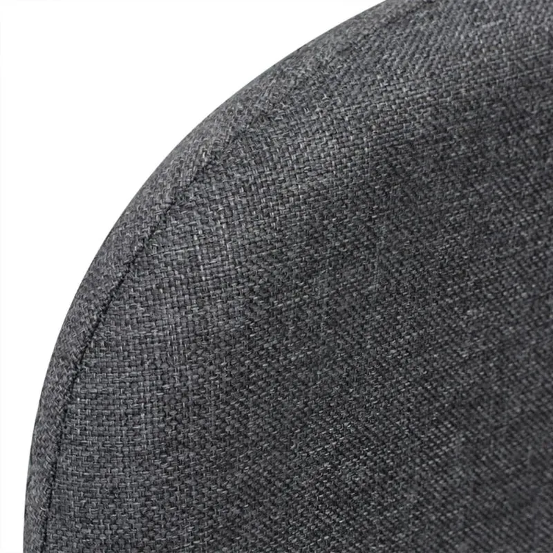 Fauteuil chaise siège lounge design club sofa salon " convertible 595 x 72 x 725 cm tissu gris foncé 1102089/3
