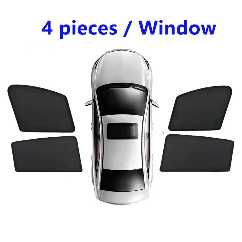 Pare-Soleil Magnétique Maille Porsche Cayenne E3 2019-2025