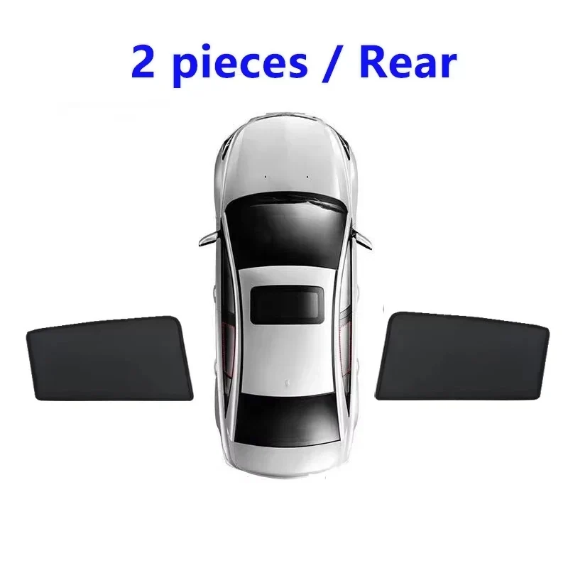 Pare-Soleil Magnétique Maille Porsche Cayenne E3 2019-2025
