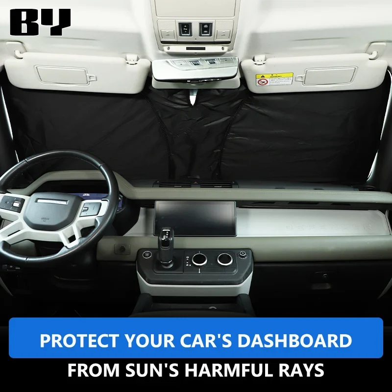 Pare-Soleil Pare-Brise Land Rover Defender Argenté 2004-2024