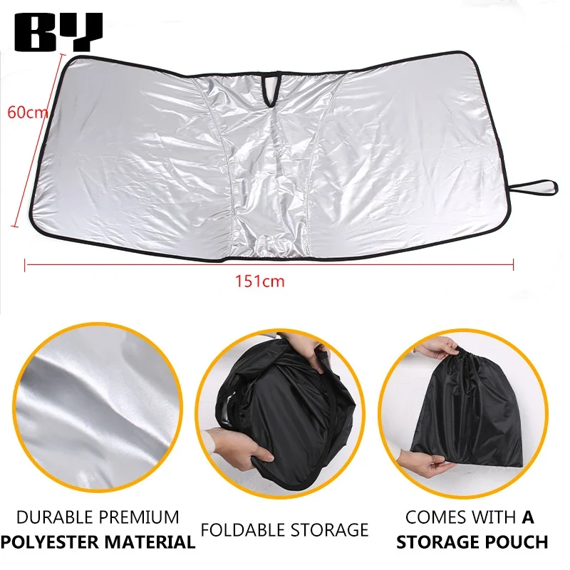 Pare-Soleil Pare-Brise Land Rover Defender Argenté 2004-2024