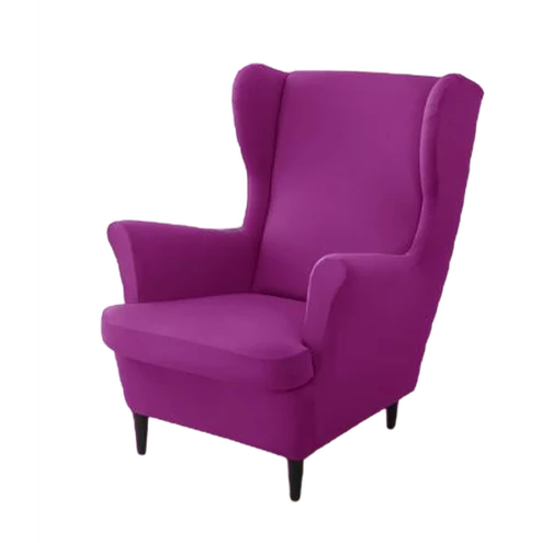 Housse fauteuil Extensible Lilas