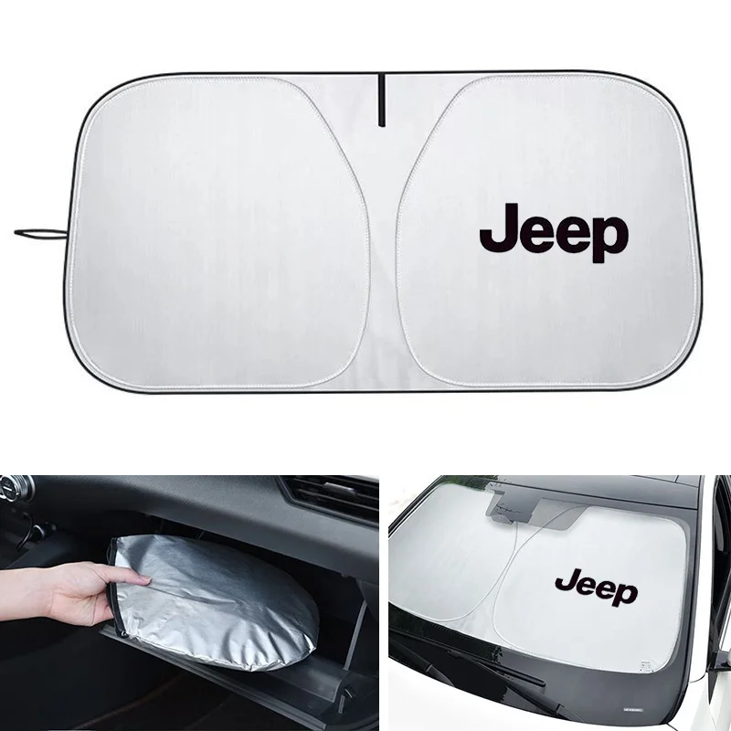 Pare-Soleil Pliable Jeep Wrangler Compass Renegade Gladiator