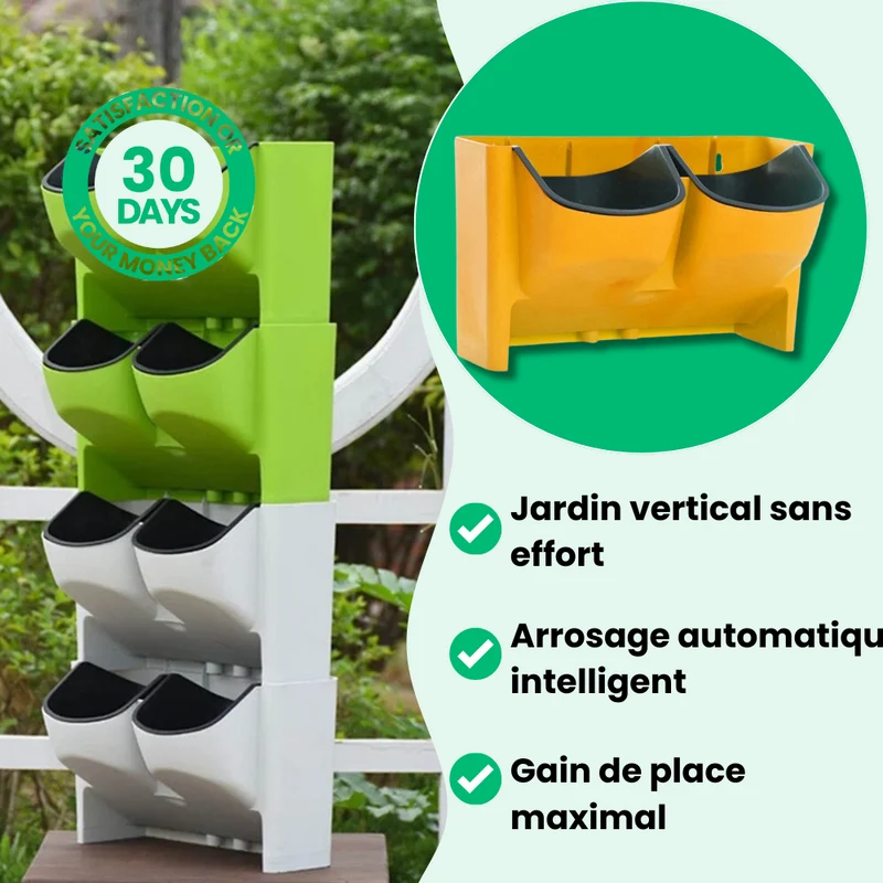 Jardinière verticale auto-arrosante (1 pièce)