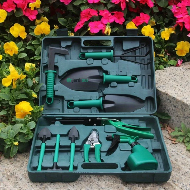 Kit d'outils de jardin multifonctions