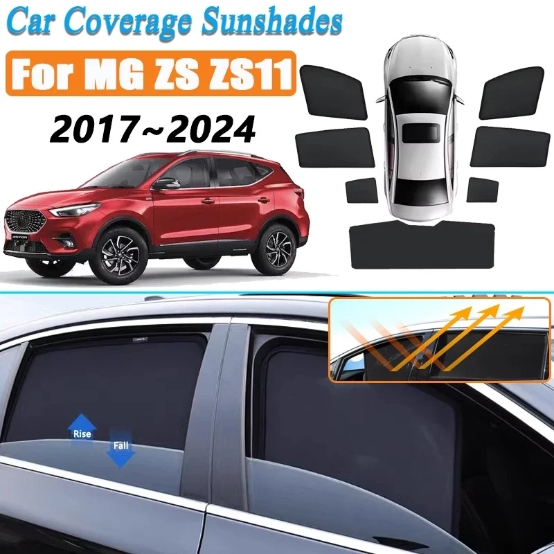 Pare-Soleil Magnétique en Maille MG ZS EV 2017-2024