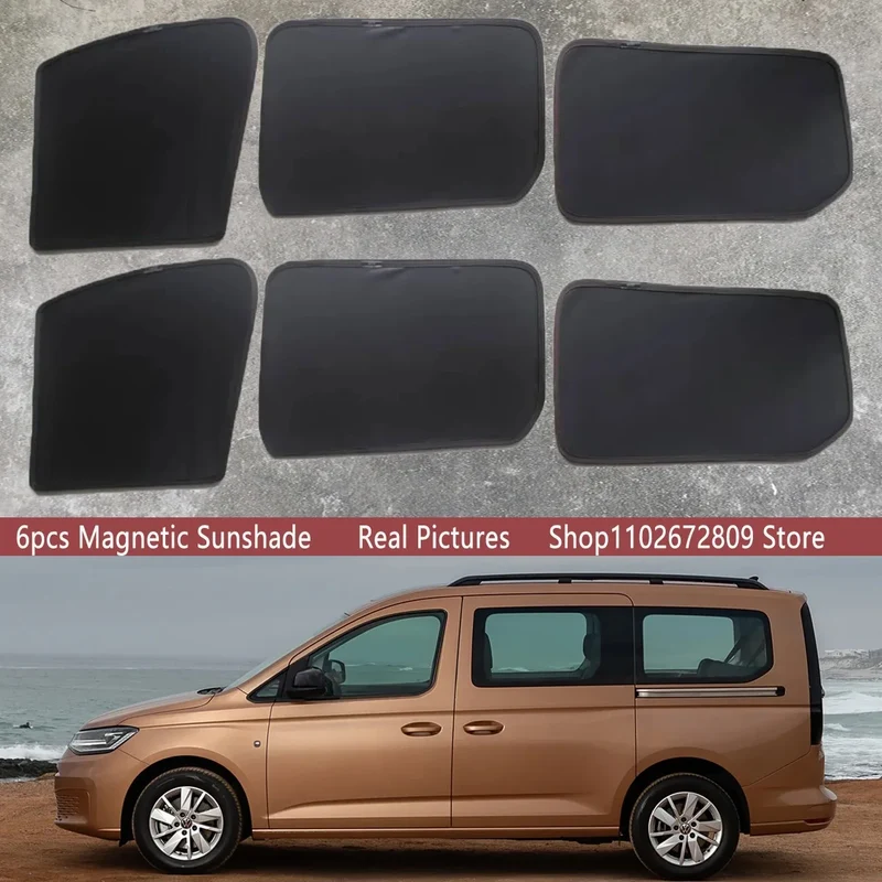 Pare-Soleil Magnétique Volkswagen Caddy Life Maxi 2021-2024