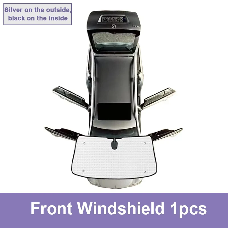 Pare-Soleil Magnétique Volkswagen Touareg 7P 2010-2018