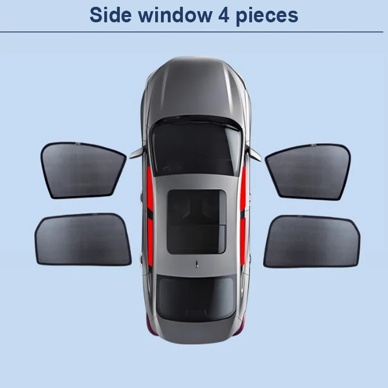 Pare-Soleil Magnétique Maille Mitsubishi Outlander MK4 2022-2026