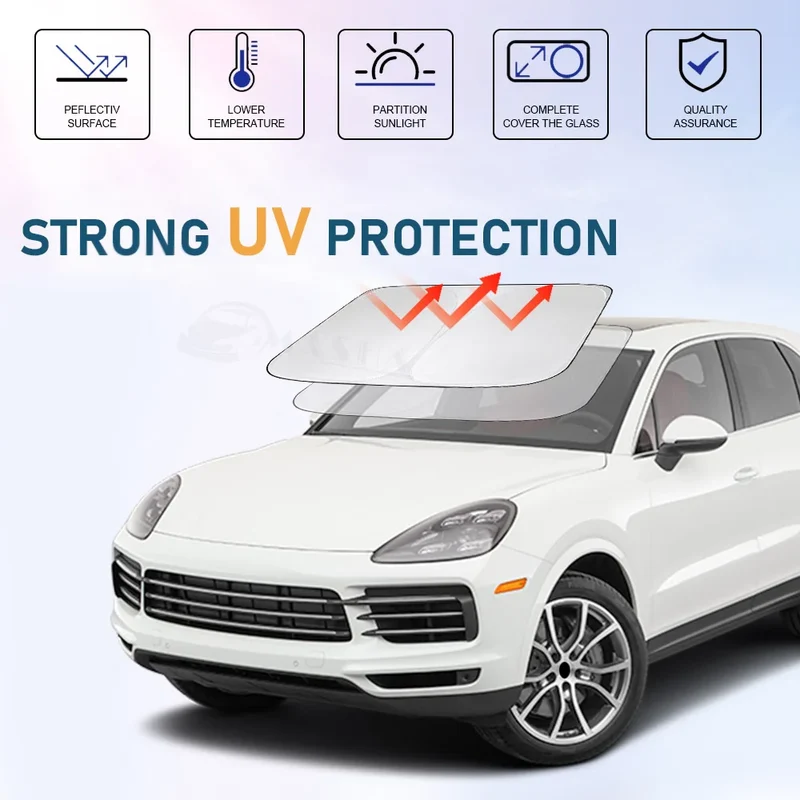 Pare-Soleil Pare-Brise Porsche Cayenne 2019-2024
