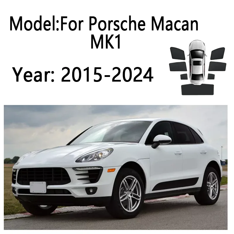 Pare-Soleil Magnétique Porsche Macan MK1 2015-2024