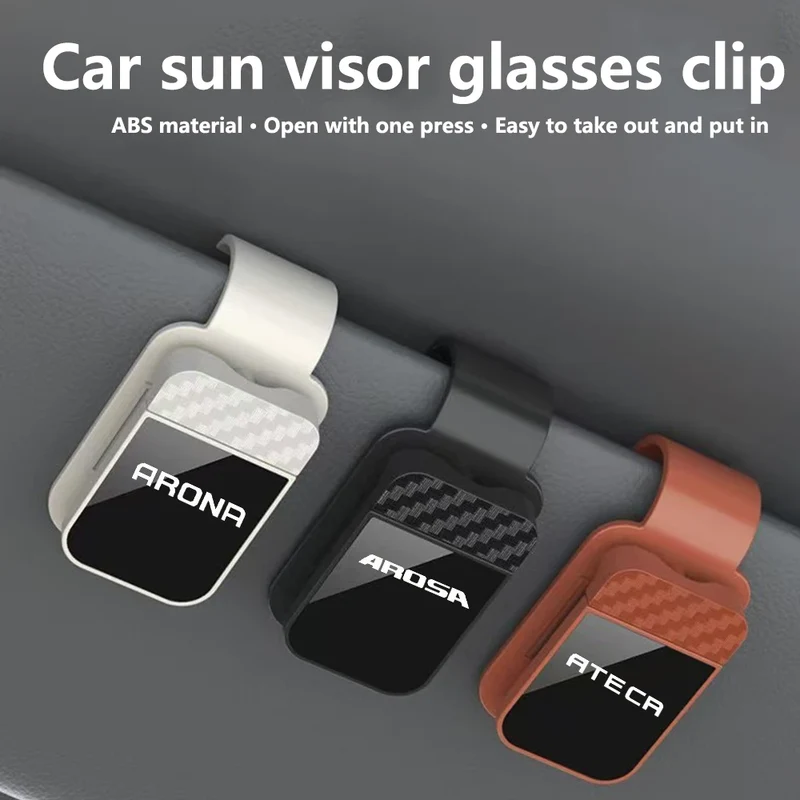 Clip de Pare-Soleil Porte-Lunettes Seat Arona Ibiza Mii