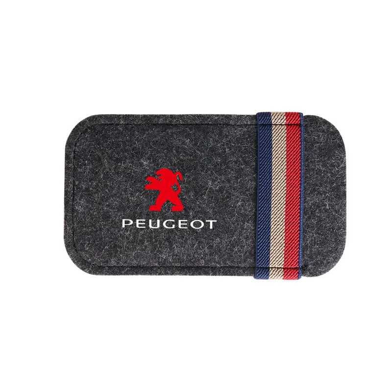 Étui de Pare-Soleil Porte-Lunettes Feutrine Peugeot 3008 2008