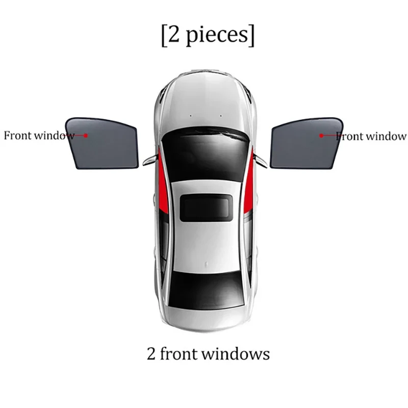 Pare-Soleil Magnétique Honda Accord Euro CL 2002-2008