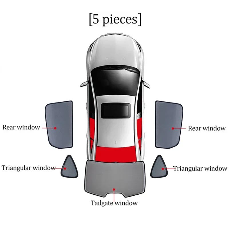 Pare-Soleil Magnétique Volkswagen Touareg 7P 2011-2018