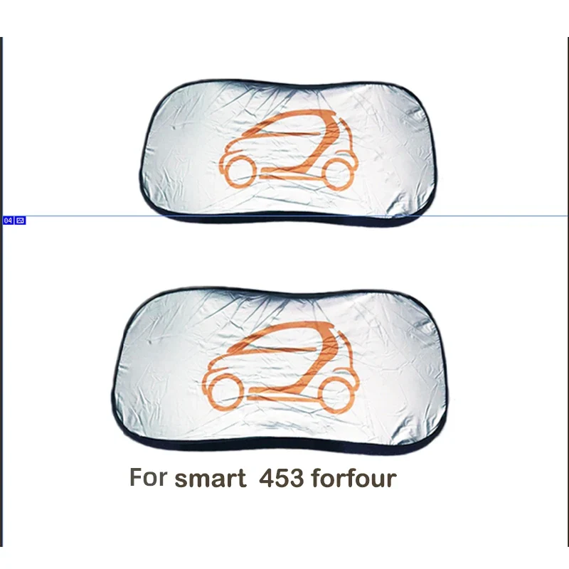 Pare-Soleil Pare-Brise Smart Fortwo Forfour 451 453