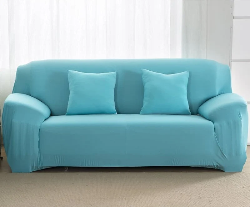 Housse Canapé Turquoise