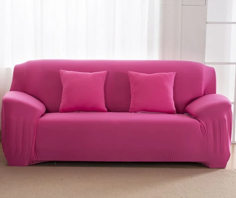 Housse canapé Rose Fushia