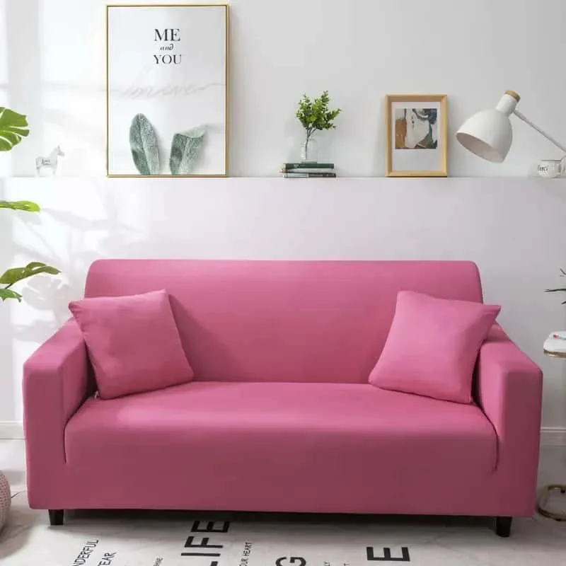 Housse canapé Rose