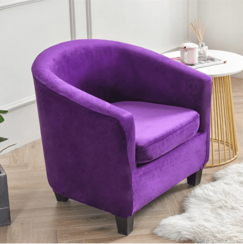 Housse fauteuil Cabriolet Velours Violet