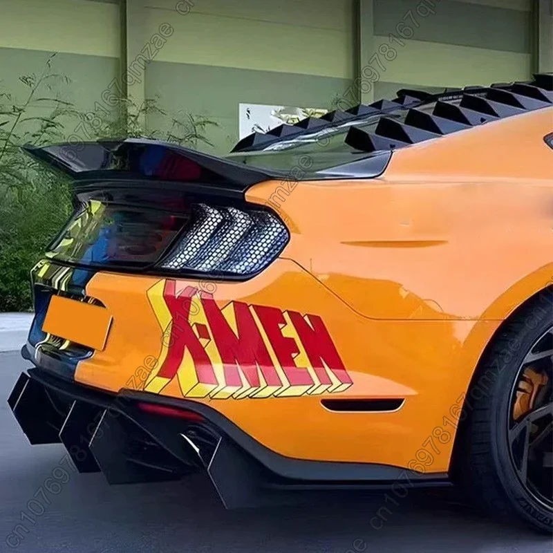 Diffuseur Arrière Ford Mustang 2018-2021 Noir Brillant