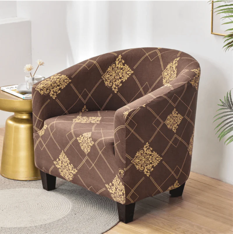 Housse fauteuil Cabriolet Moderne Marron