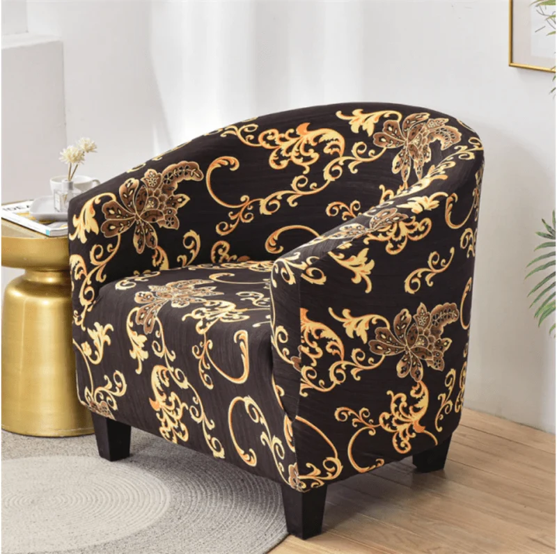 Housse fauteuil Cabriolet Motif Doré