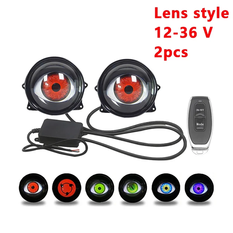 Phares LED Œil du Diable 3 Pouces