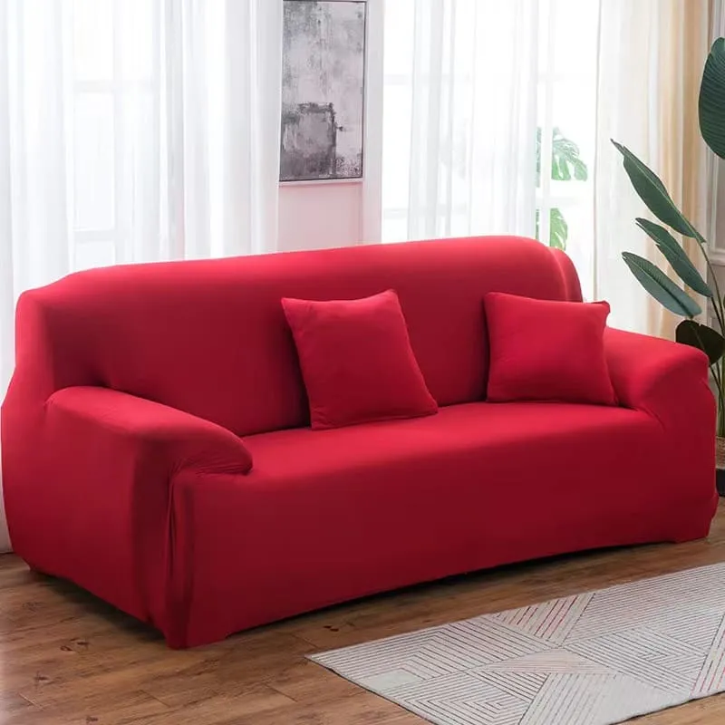 Housse canapé Rouge