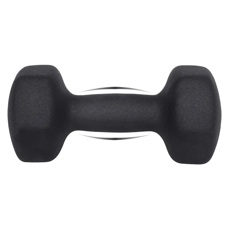 Lot de 2 haltères courts 30 kg ergonomiques pour gym yoga fitness compact en fonte noir 12_0009496