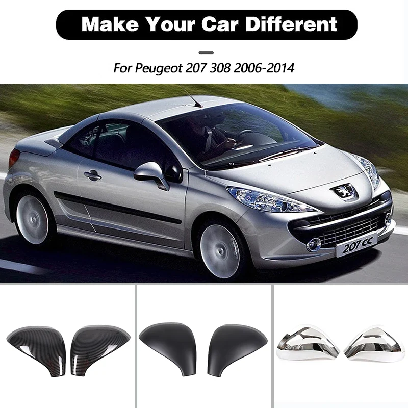 Coque de Rétroviseur Peugeot 207 308 2006-2014 ABS